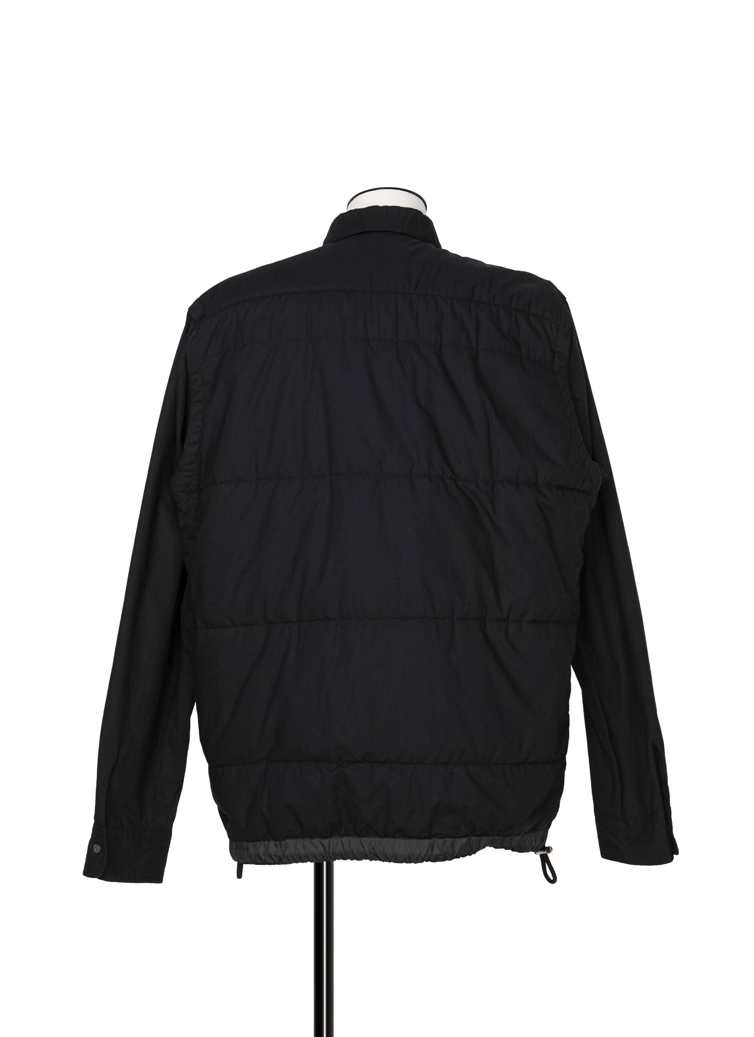 Cotton Quilted Shirt 詳細画像 BLACK 3