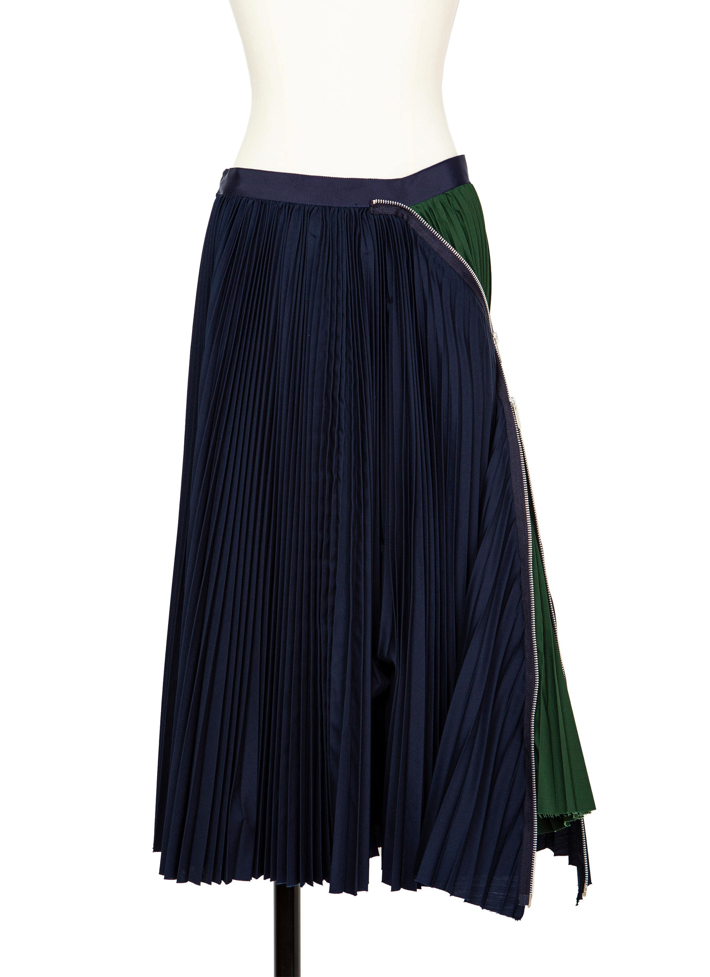 sacai オンラインストア / sacai THE storeCotton Poplin Zipper Skirt sacai オンラインストア / sacai THE storeCotton Poplin Zipper Skirt