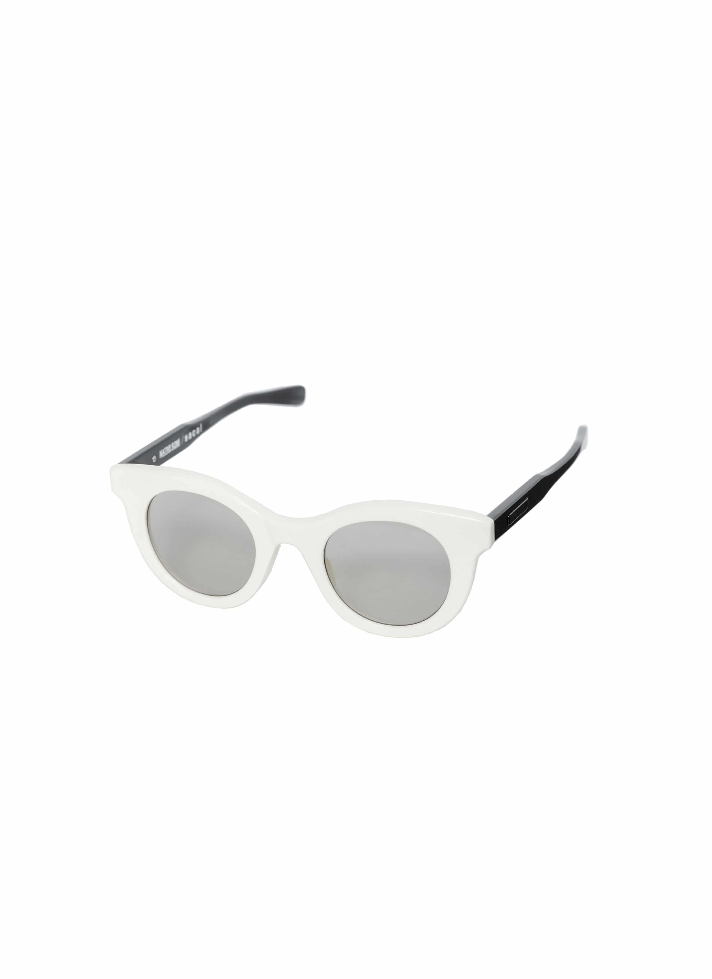 Native Sons / sacai Sunglasses (Round Cat) 詳細画像 WHITE×BLACK 1
