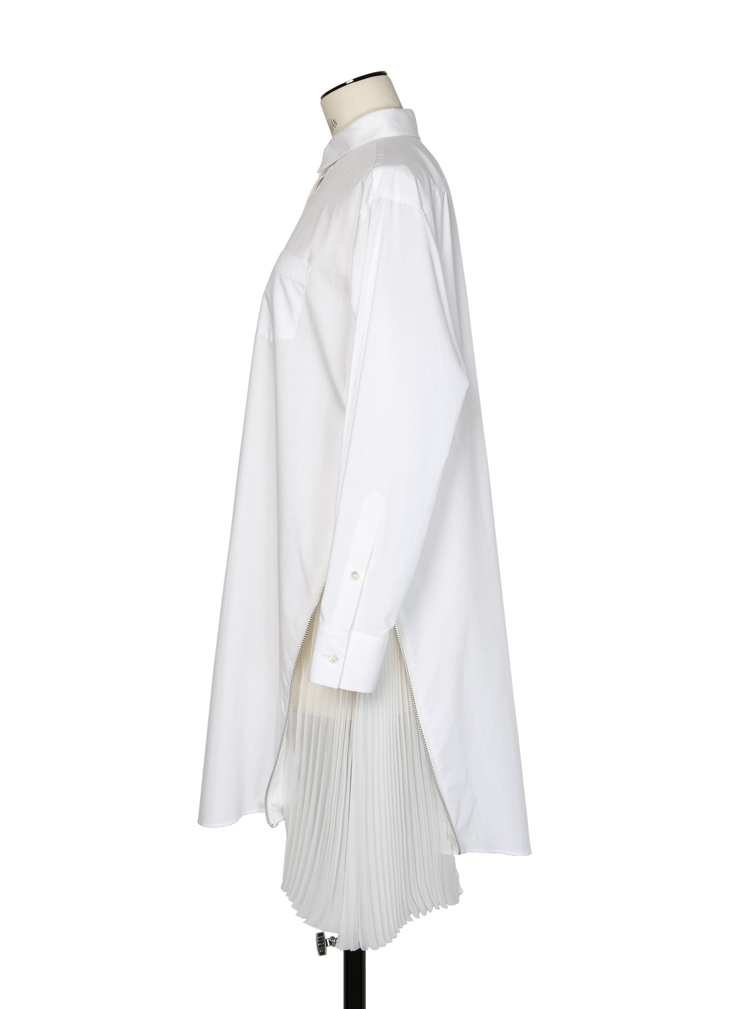 Cotton Poplin Dress 詳細画像 WHITE 2