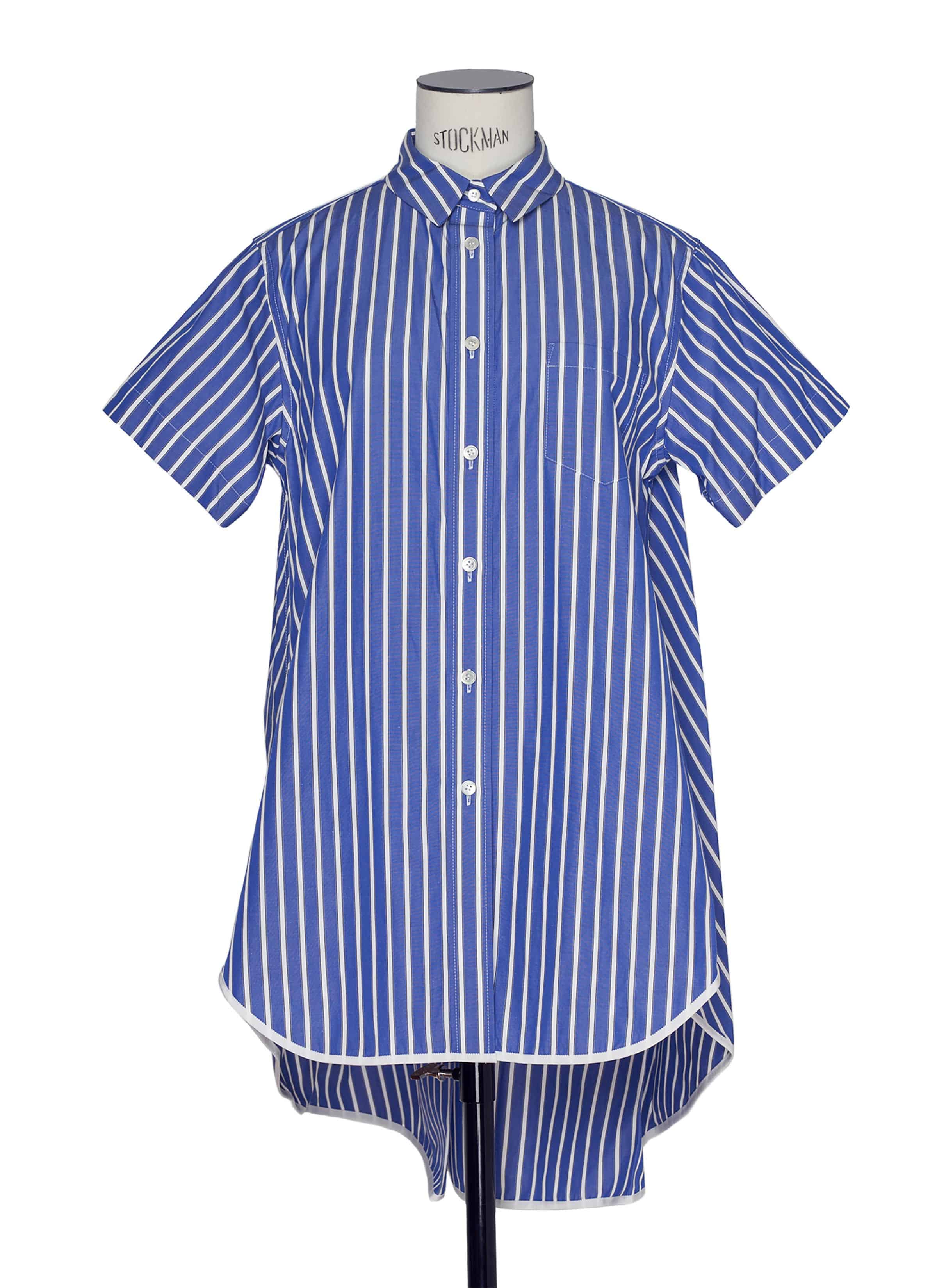 Cotton Poplin Shirt 詳細画像 BLUE STRIPE 1