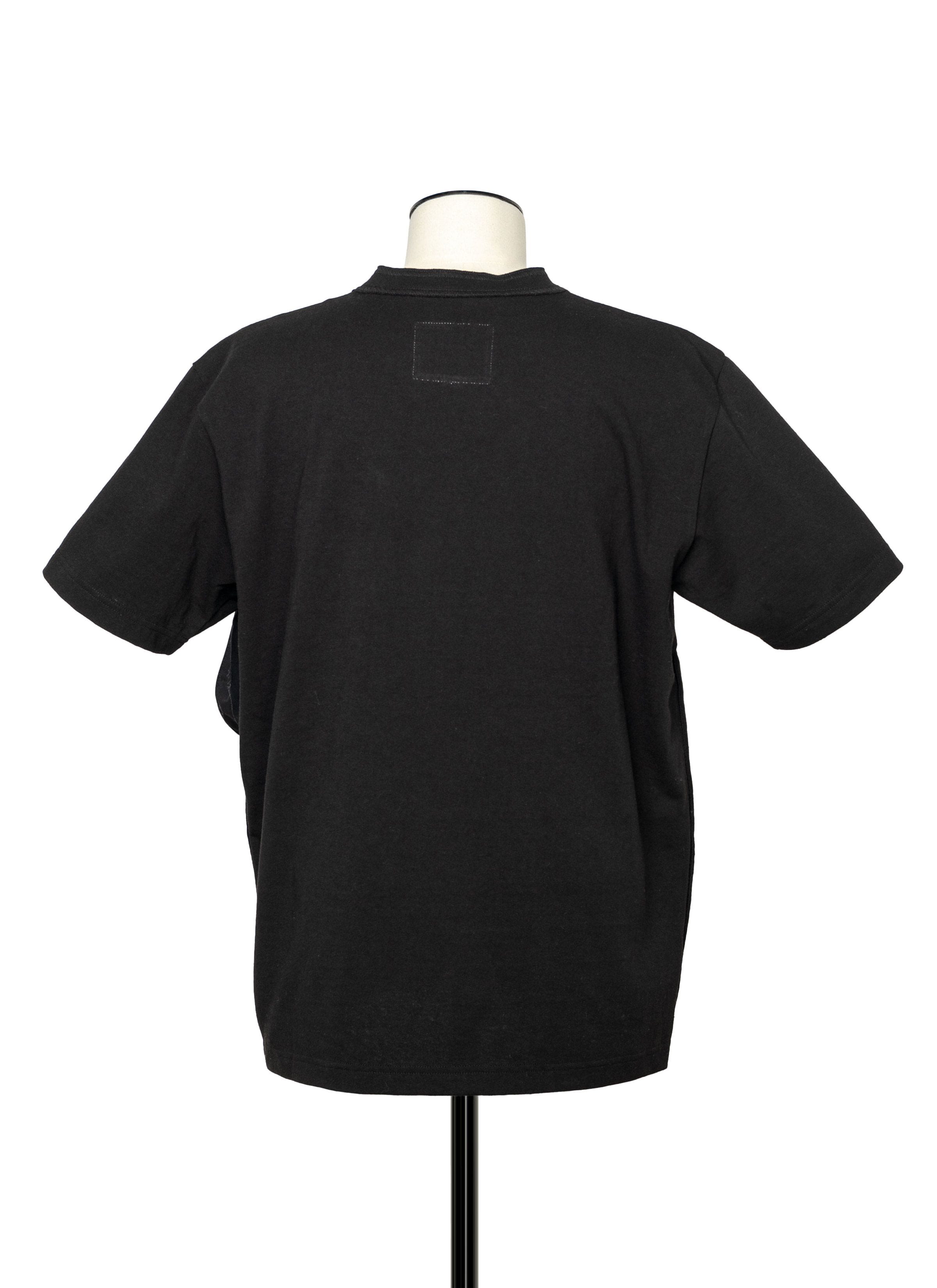 Cotton T-Shirt 詳細画像 BLACK 4