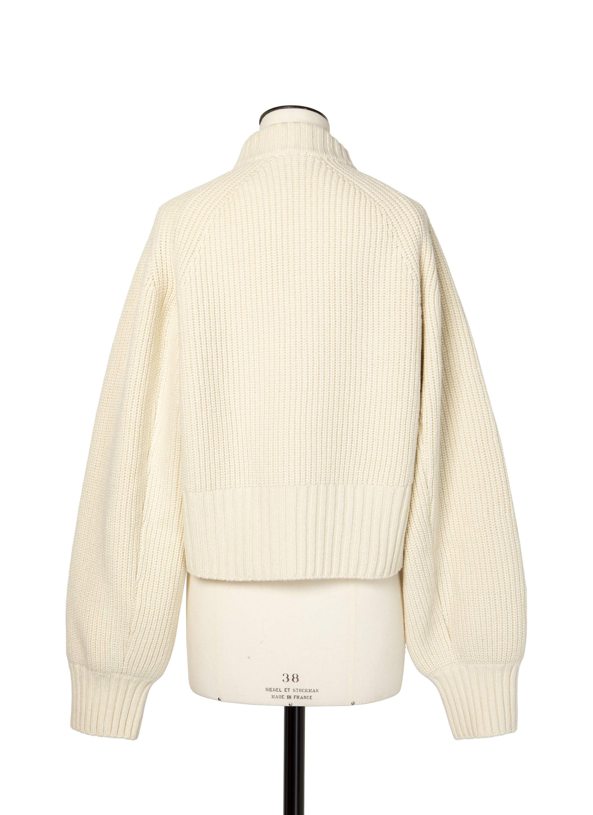 Wool Knit Pullover 詳細画像 OFF WHITE 3