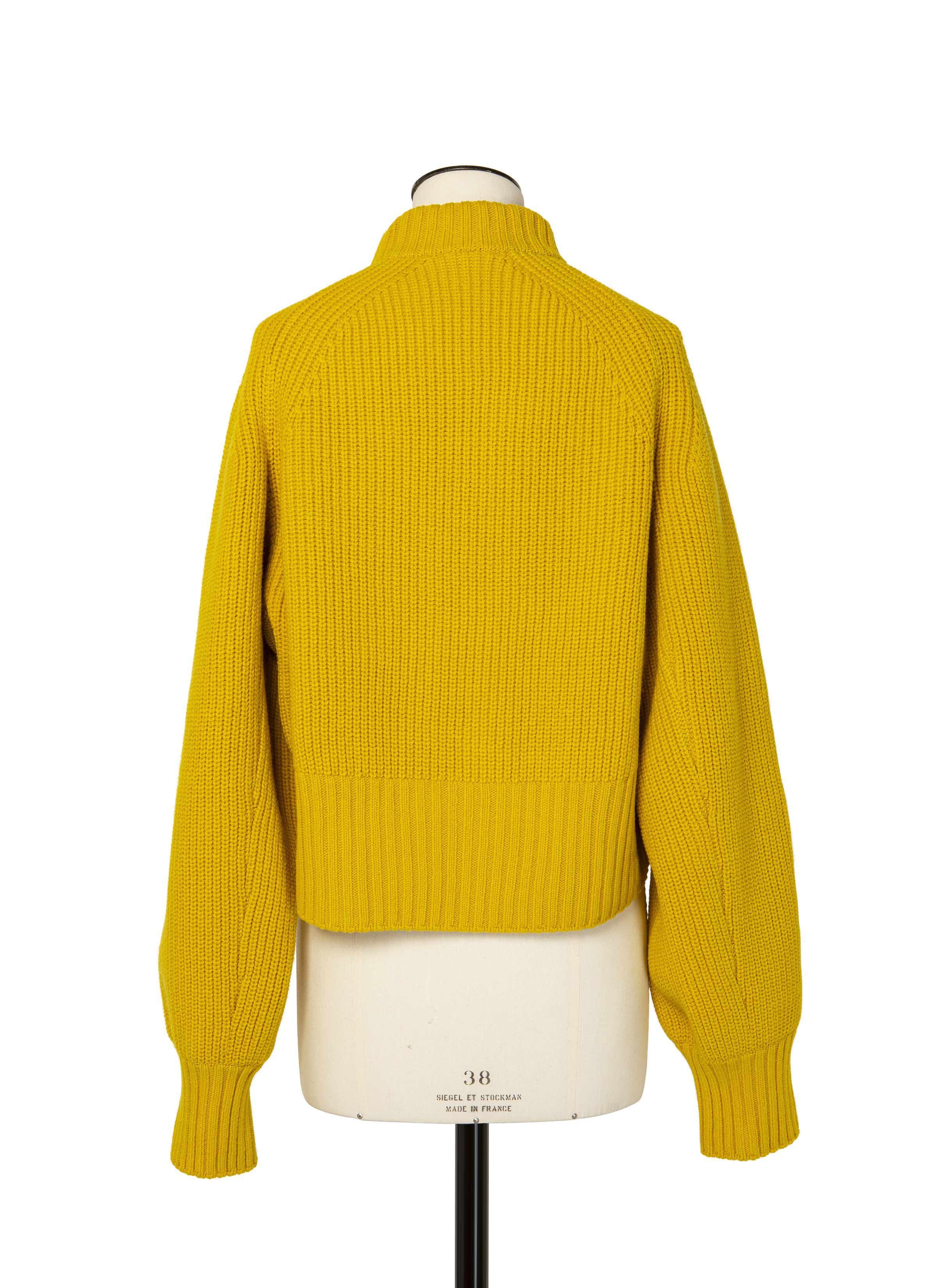 Wool Knit Pullover 詳細画像 YELLOW 3