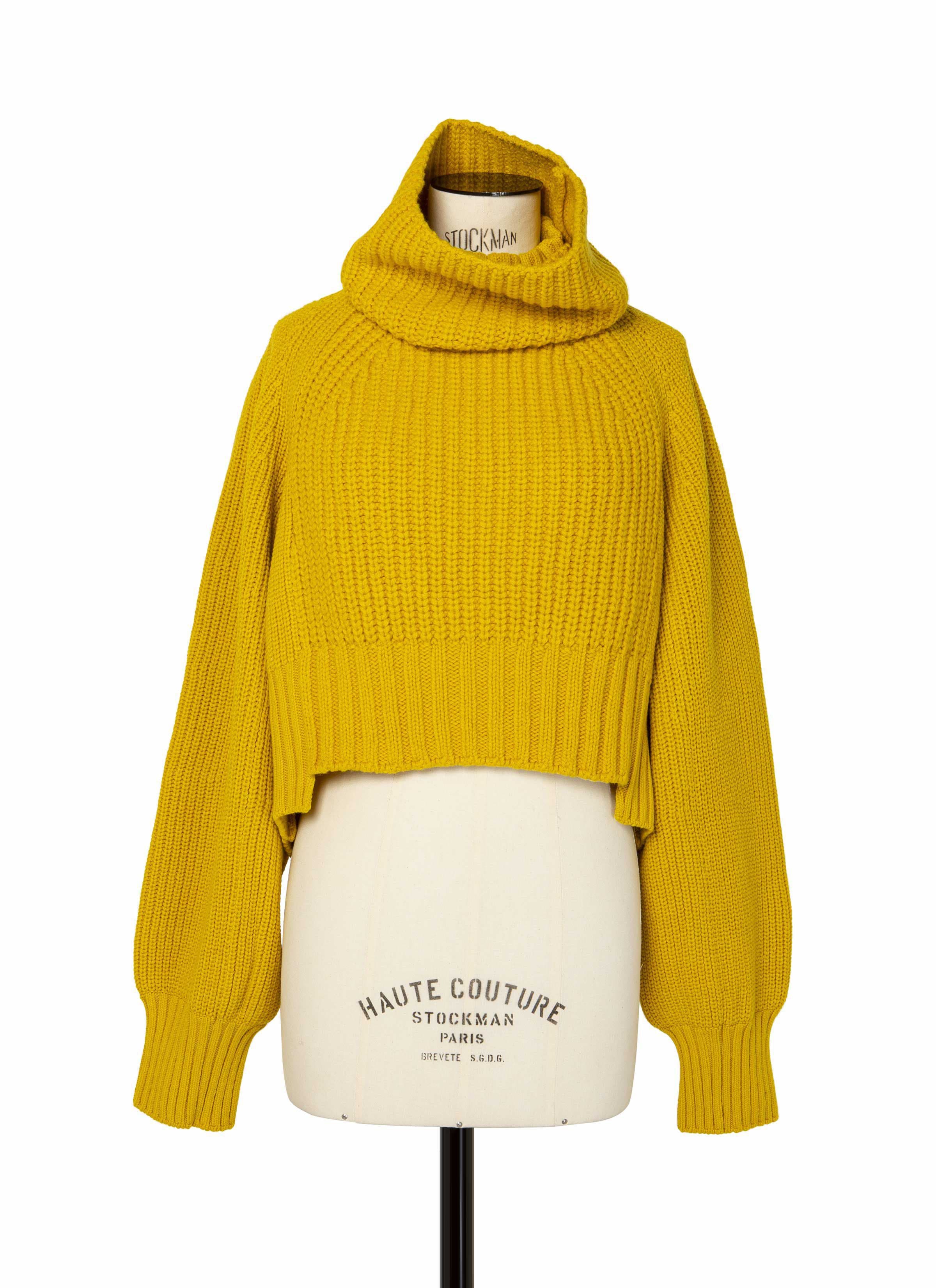 Wool Knit Pullover 詳細画像 YELLOW 4