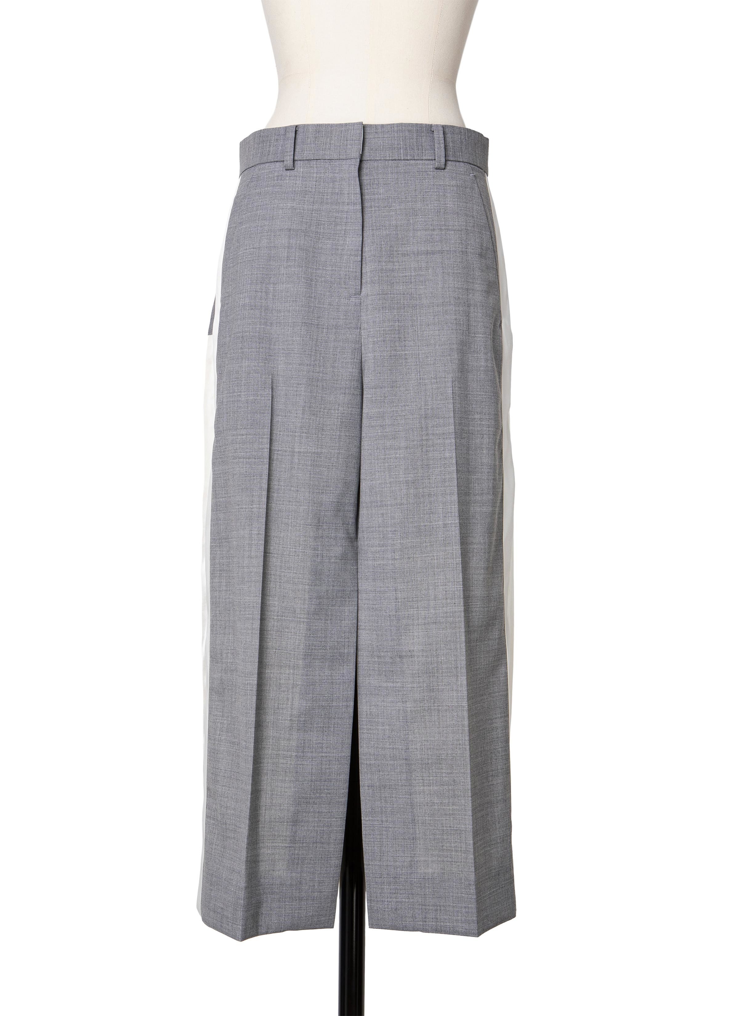 Suiting Mix Skirt 詳細画像 L/GRAY 1
