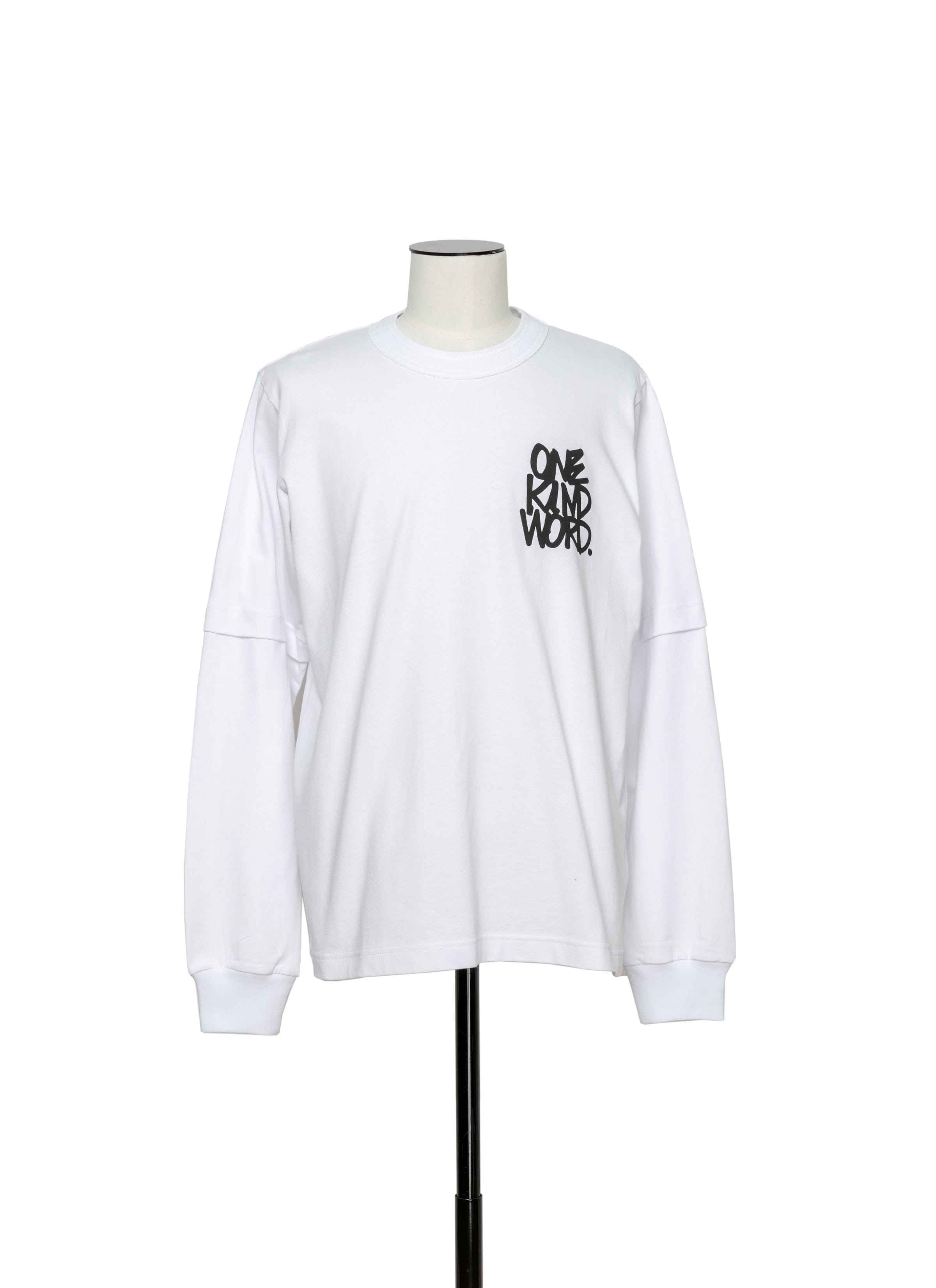 Eric Haze Long Sleeve T-Shirt 詳細画像 WHITE 1