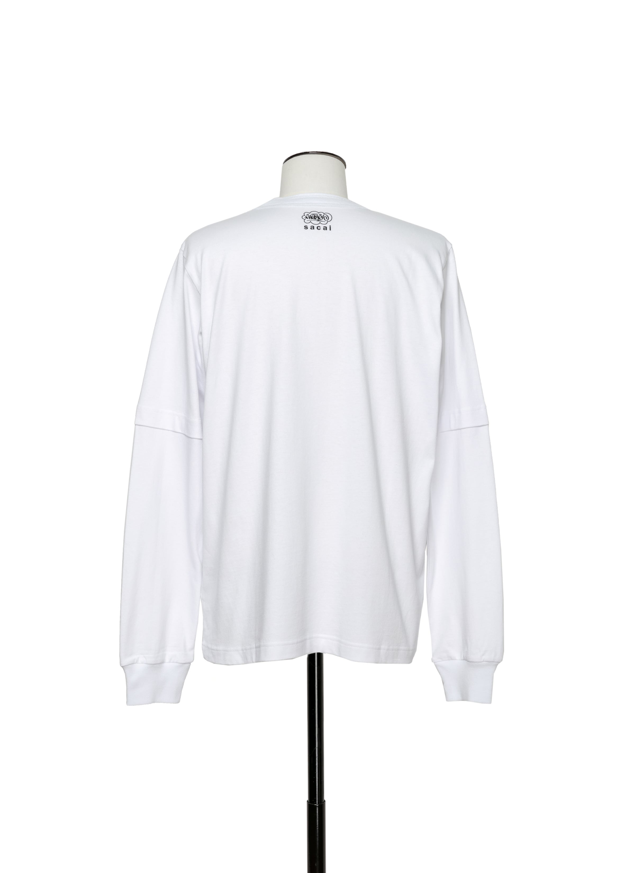 Eric Haze Long Sleeve T-Shirt 詳細画像 WHITE 2
