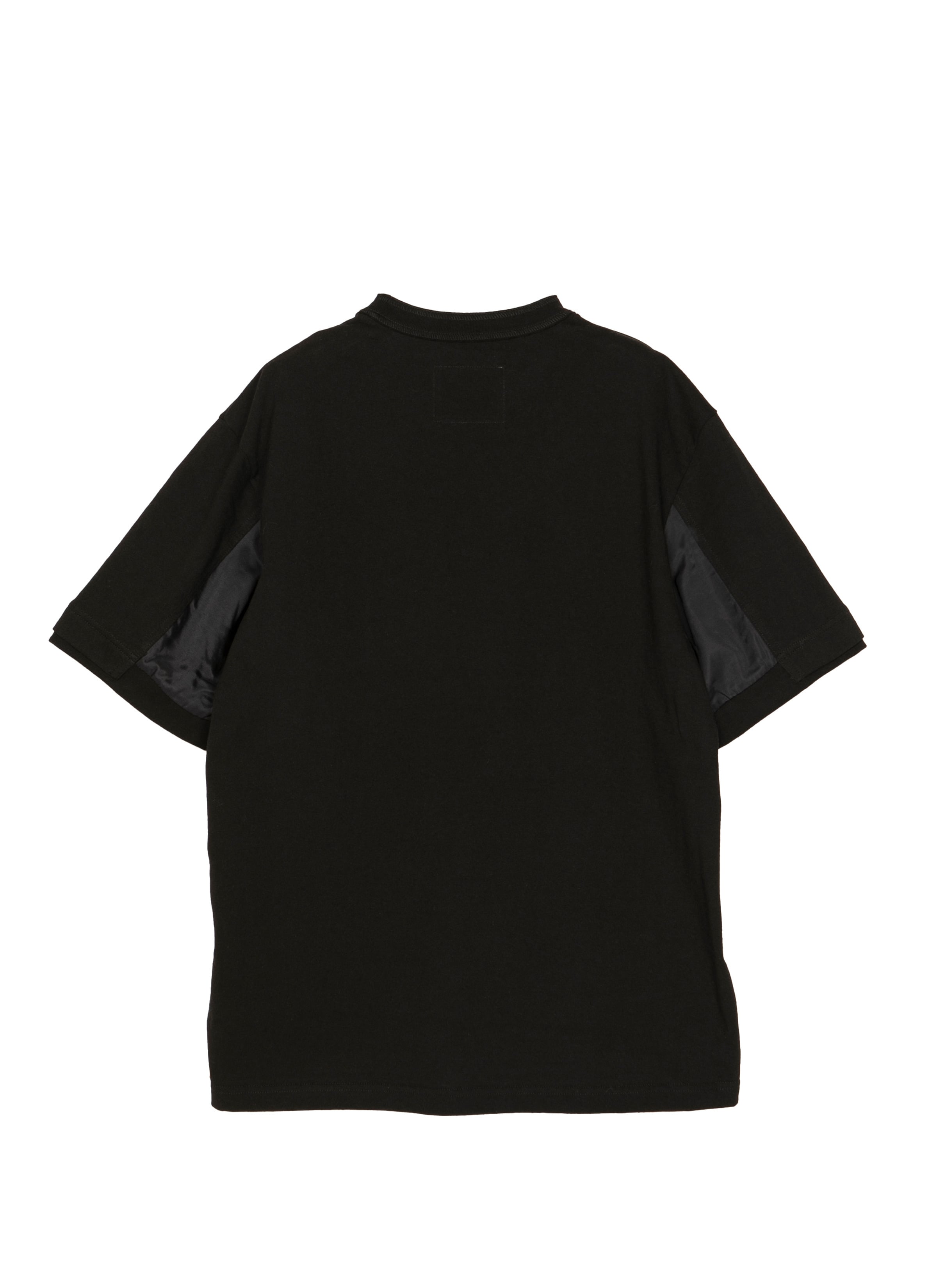Cotton Twill T-Shirt 詳細画像 BLACK 3
