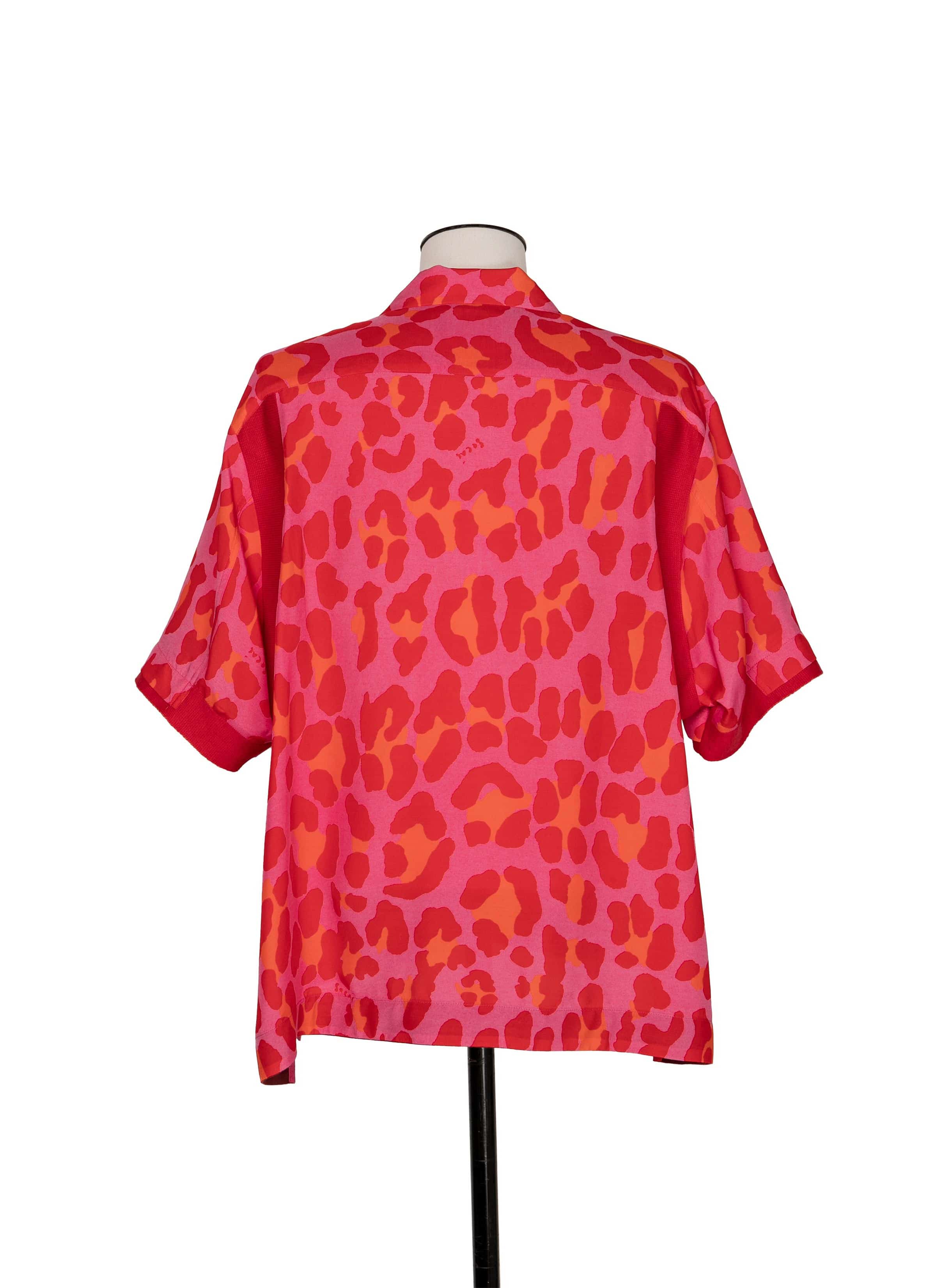 Leopard Print Bowling Shirt 詳細画像 PINK 3