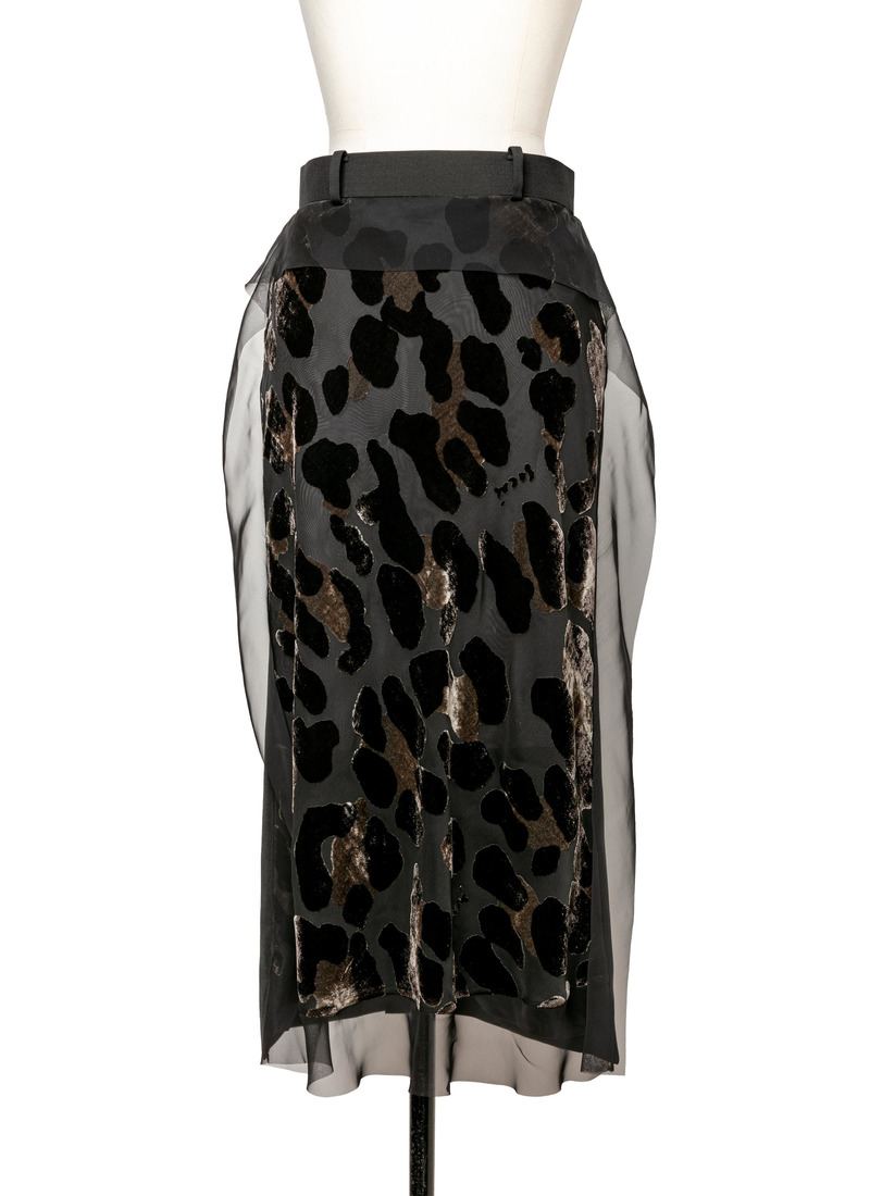 Leopard Print Skirt 詳細画像