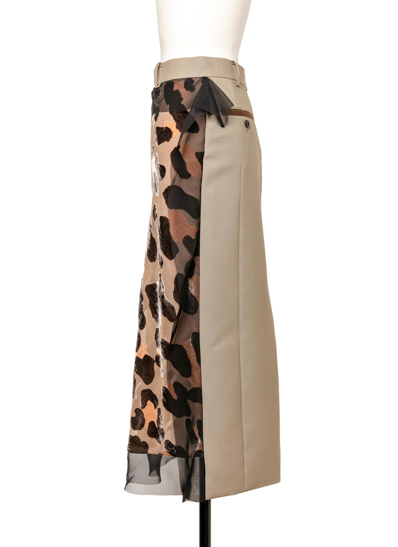 Leopard Print Skirt 詳細画像
