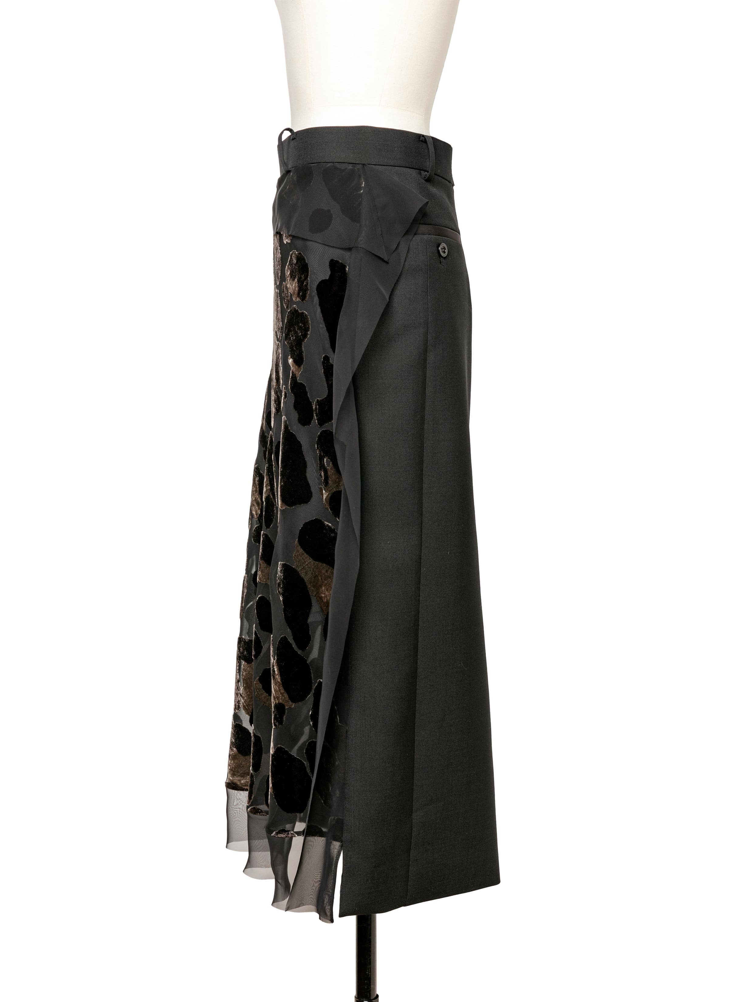 Leopard Print Skirt 詳細画像 BLACK 2