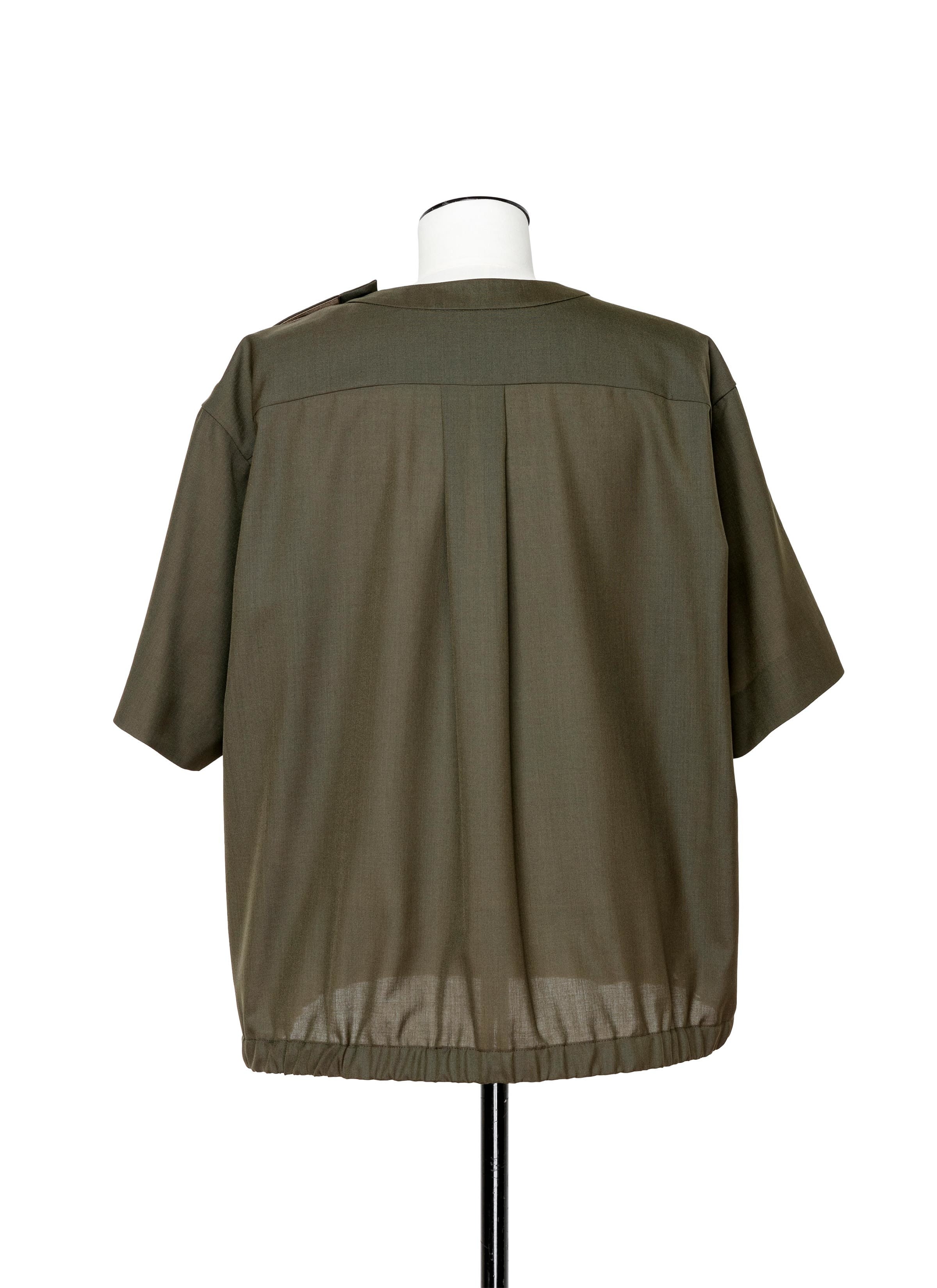 Suiting Mix Pullover 詳細画像 KHAKI 3