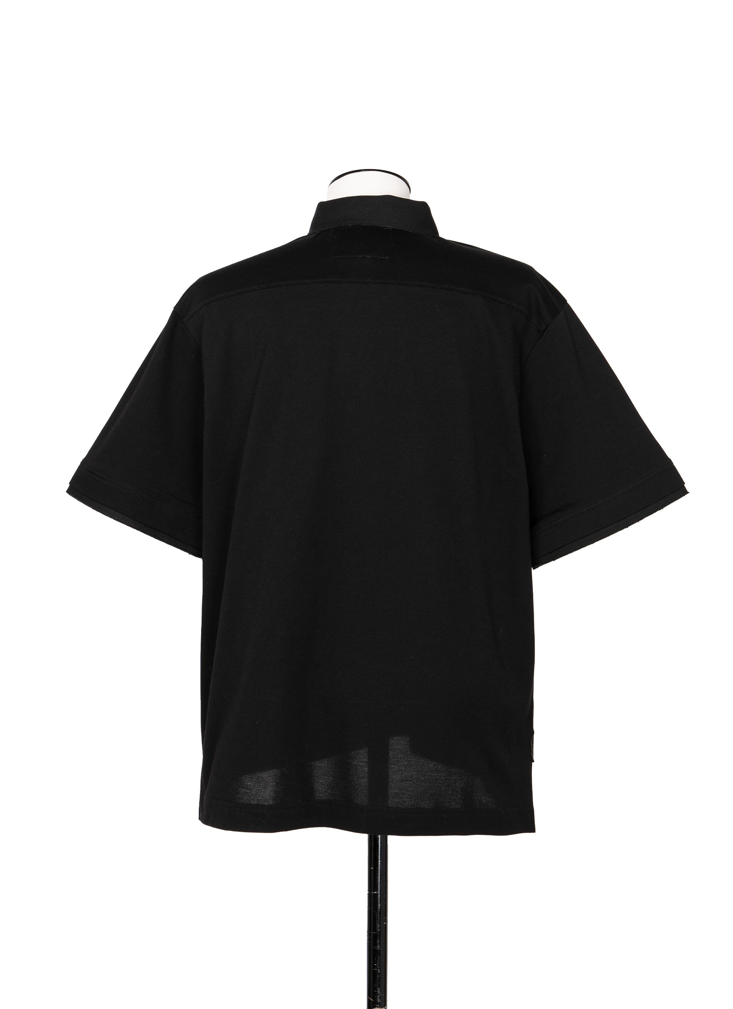 S Pique Polo Shirt 詳細画像 BLACK 3