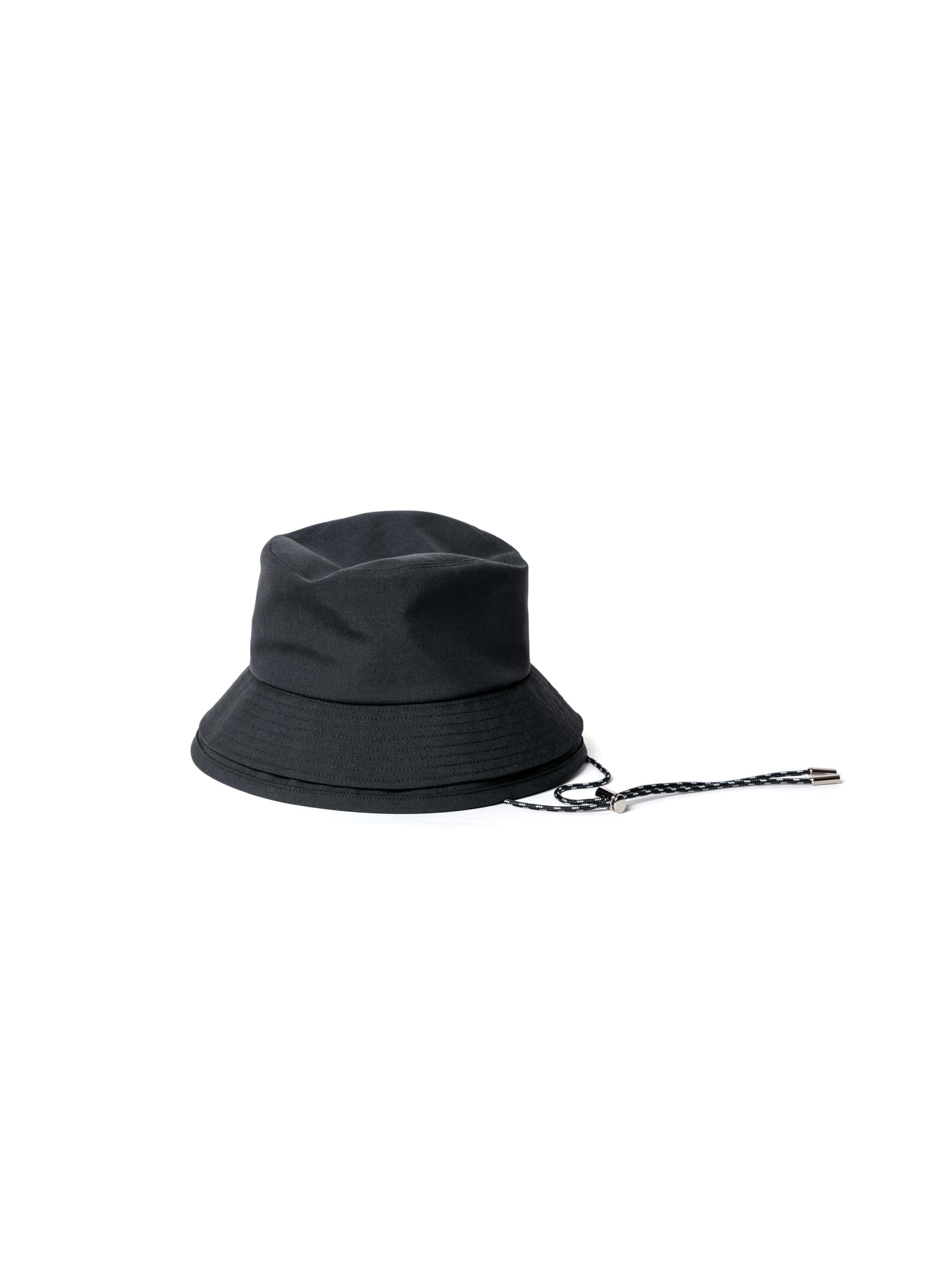 Double Brim Hat / Suiting 詳細画像 BLACK 1