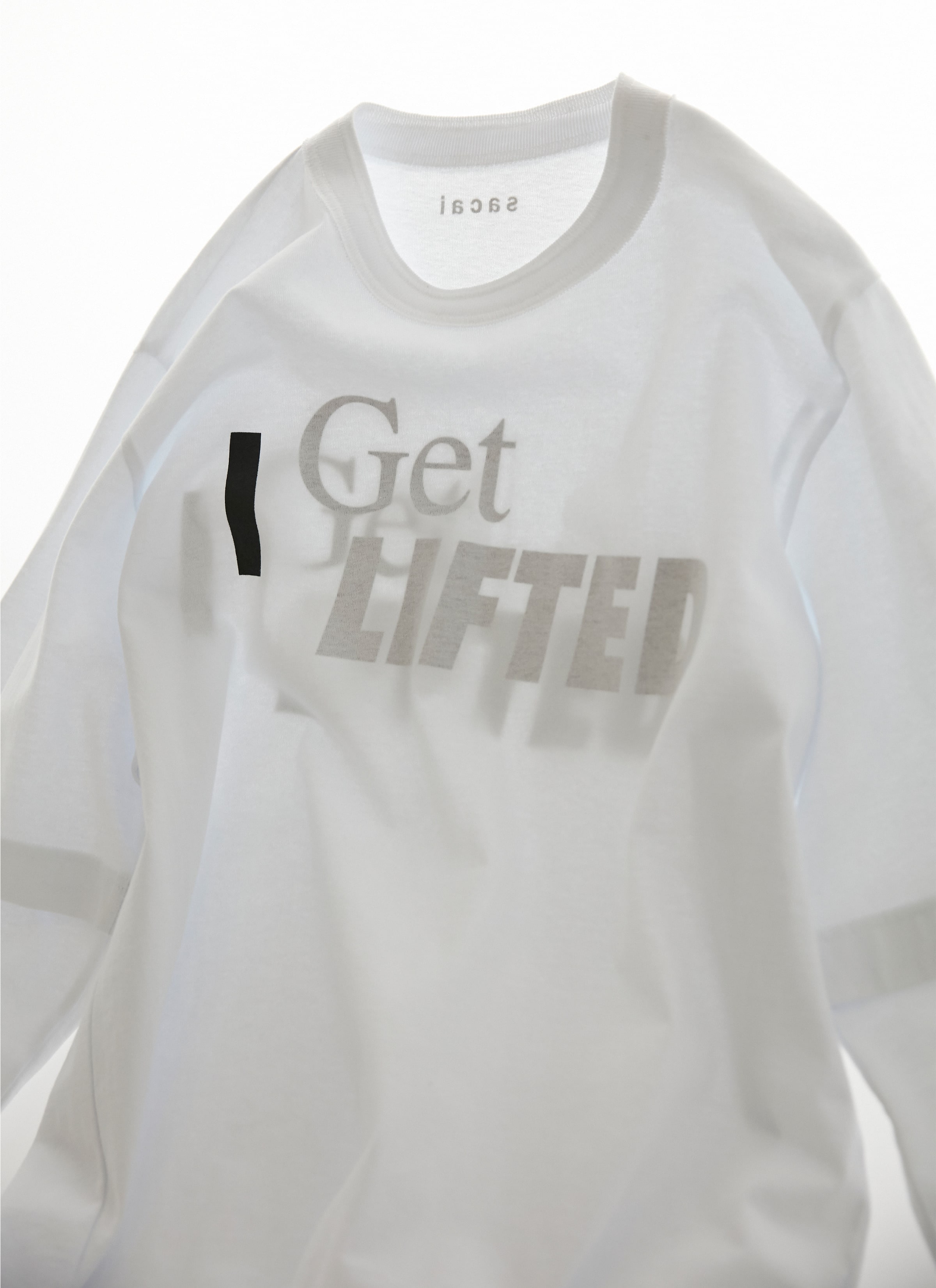 I Get LIFTED L/S T-Shirt 詳細画像 WHITE 3