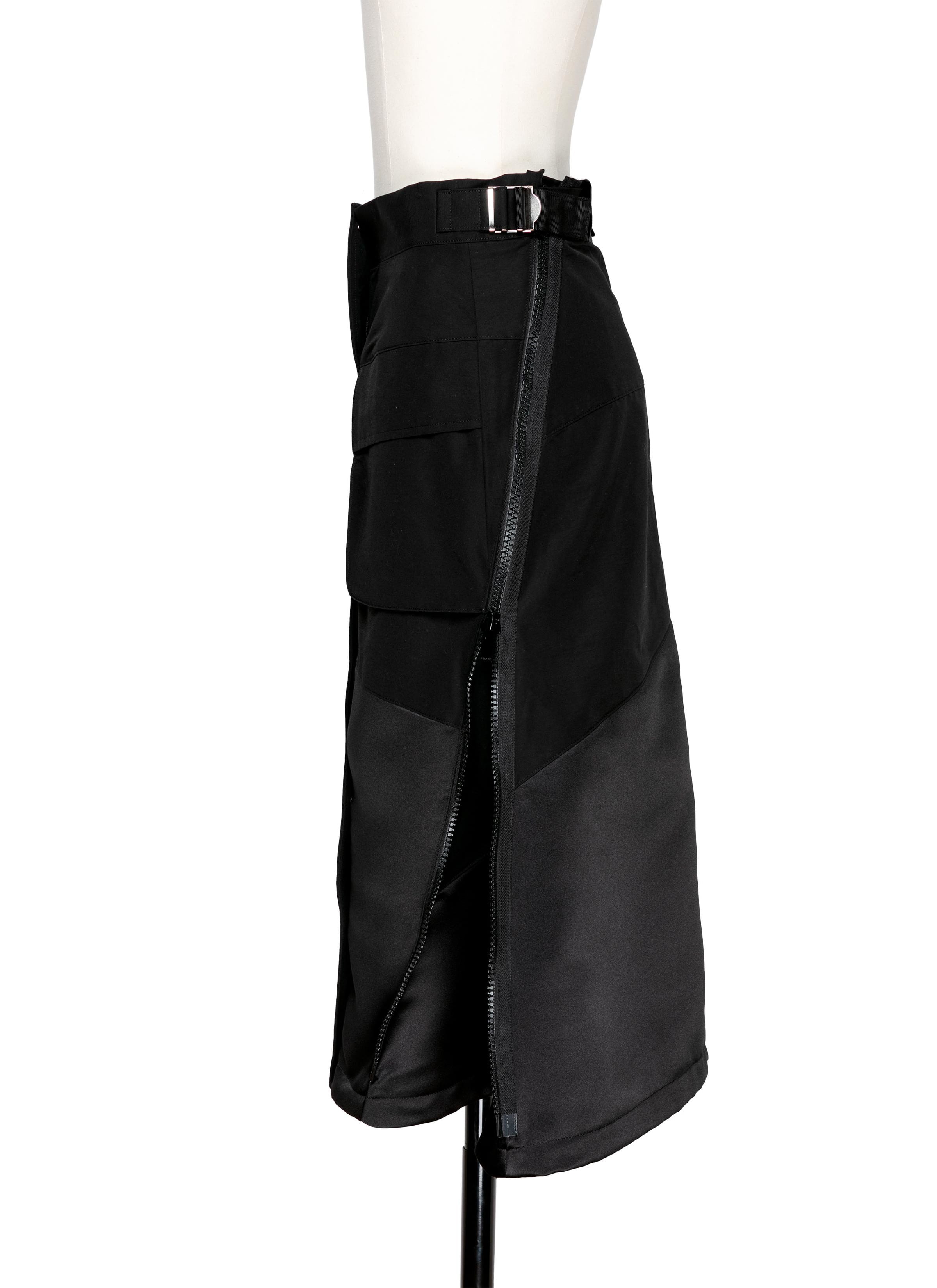 Grosgrain Mix Skirt 詳細画像 BLACK 2