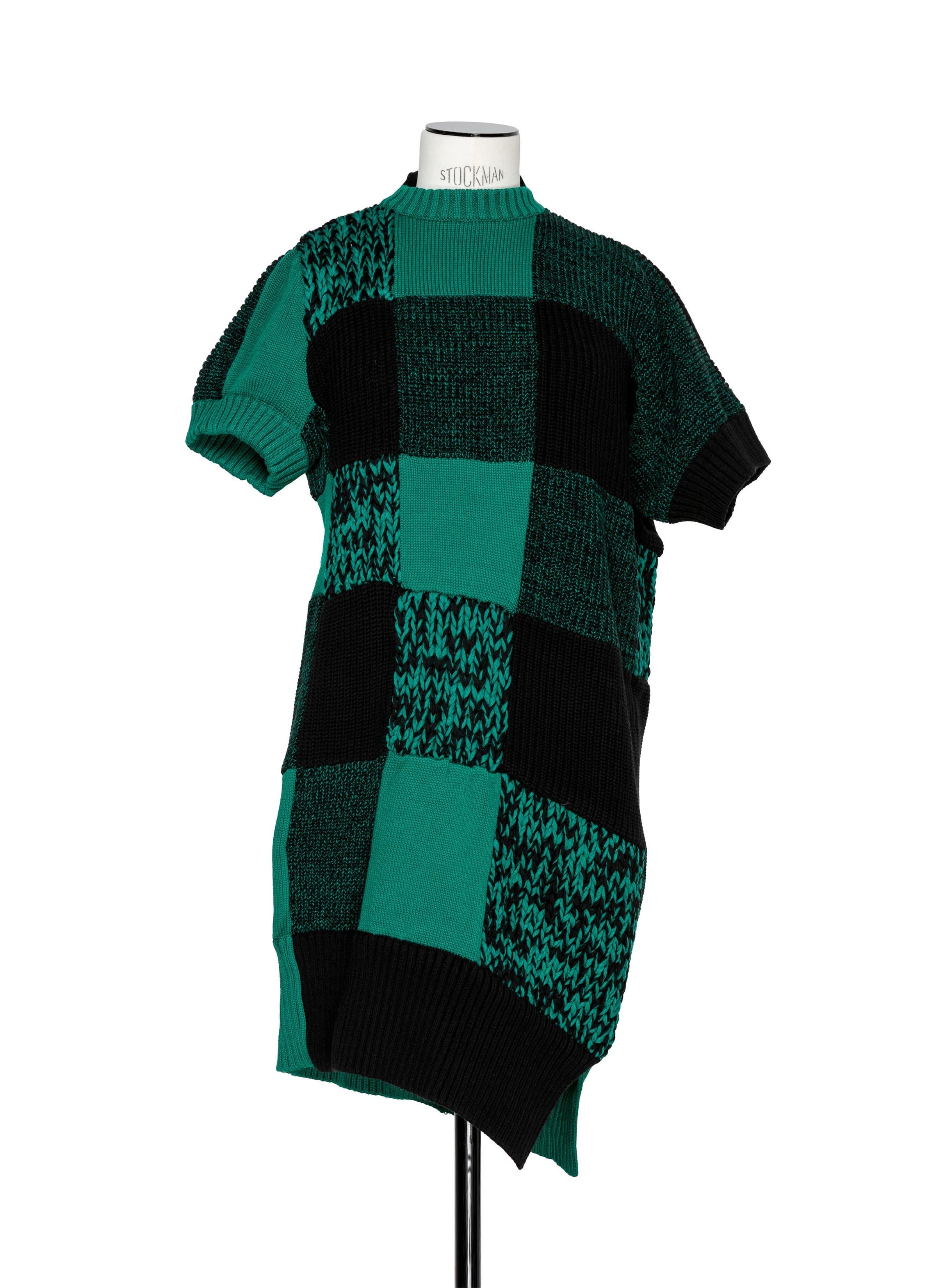 Buffalo Check Knit Dress 詳細画像 GREEN 1