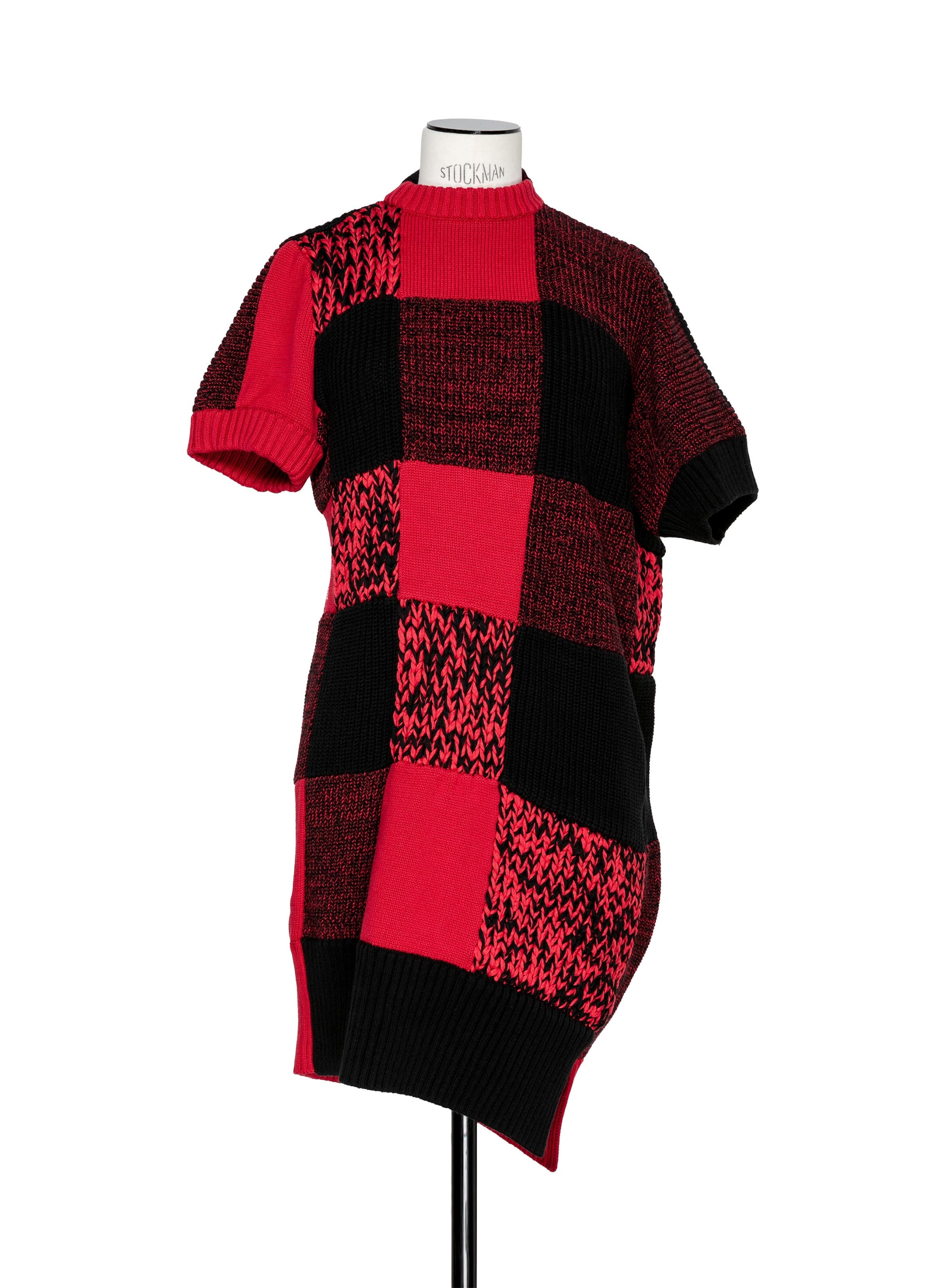 Buffalo Check Knit Dress 詳細画像 RED 1