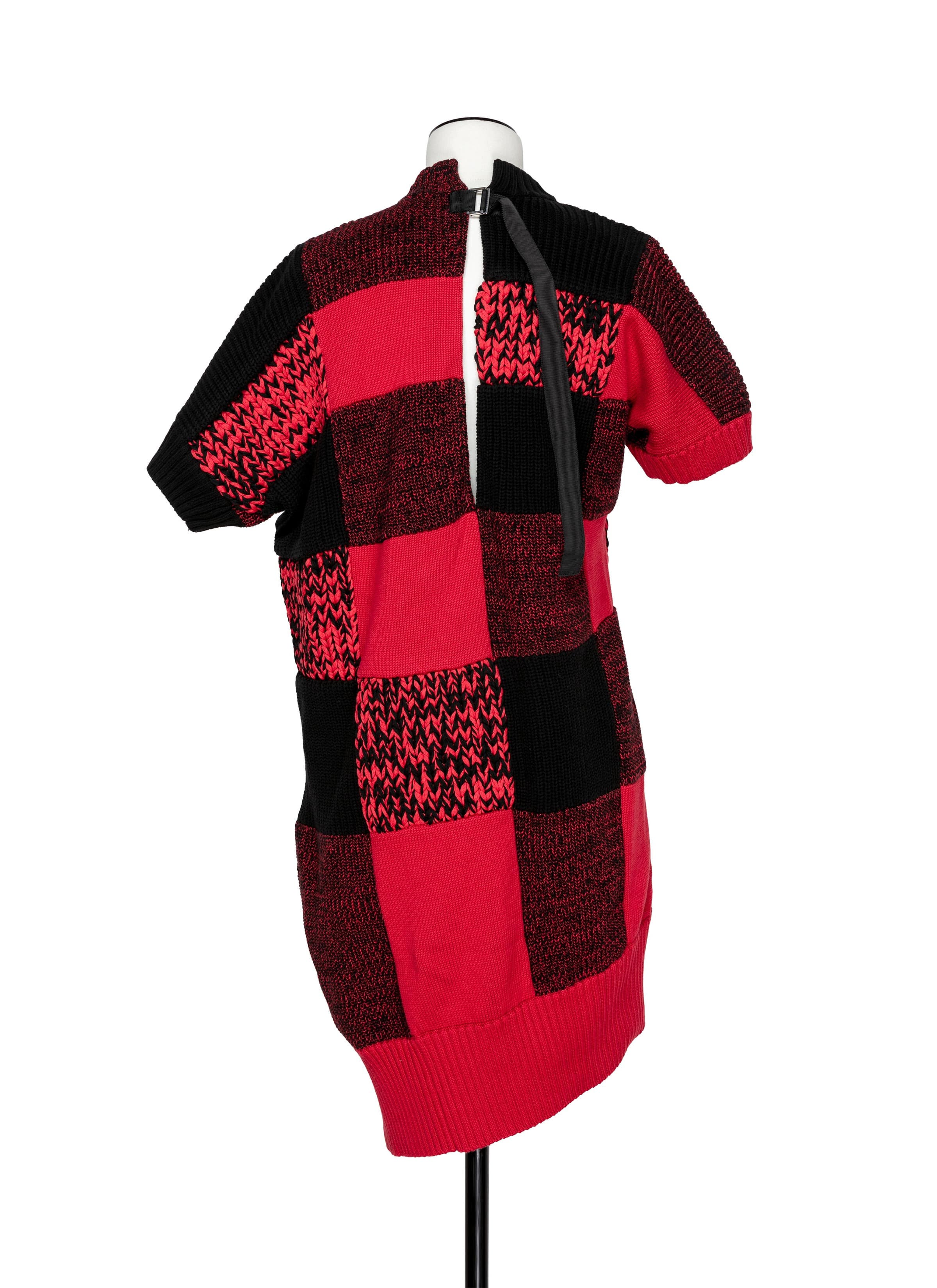Buffalo Check Knit Dress 詳細画像 RED 3