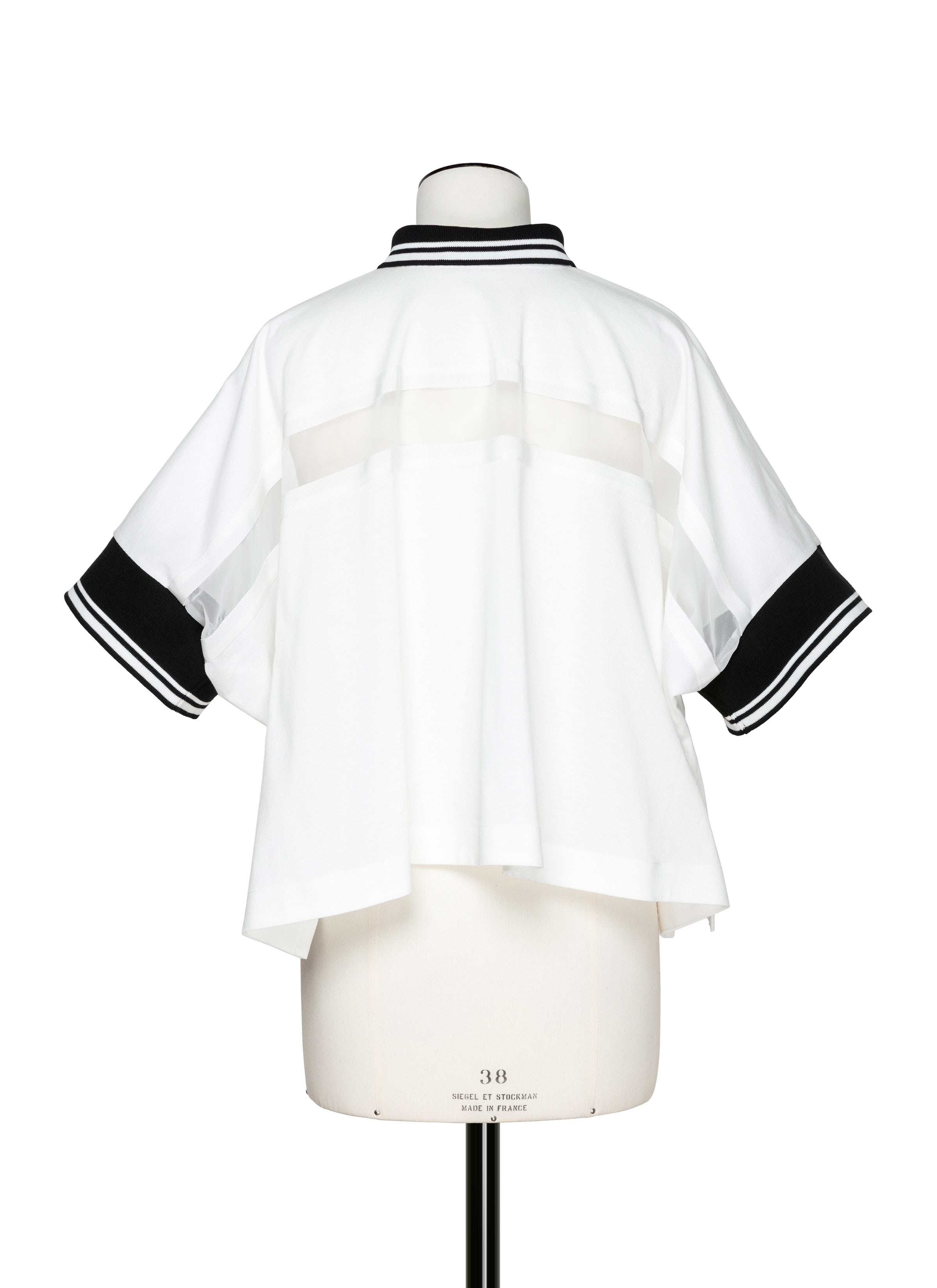 S Pique Polo Shirt 詳細画像 WHITE 3
