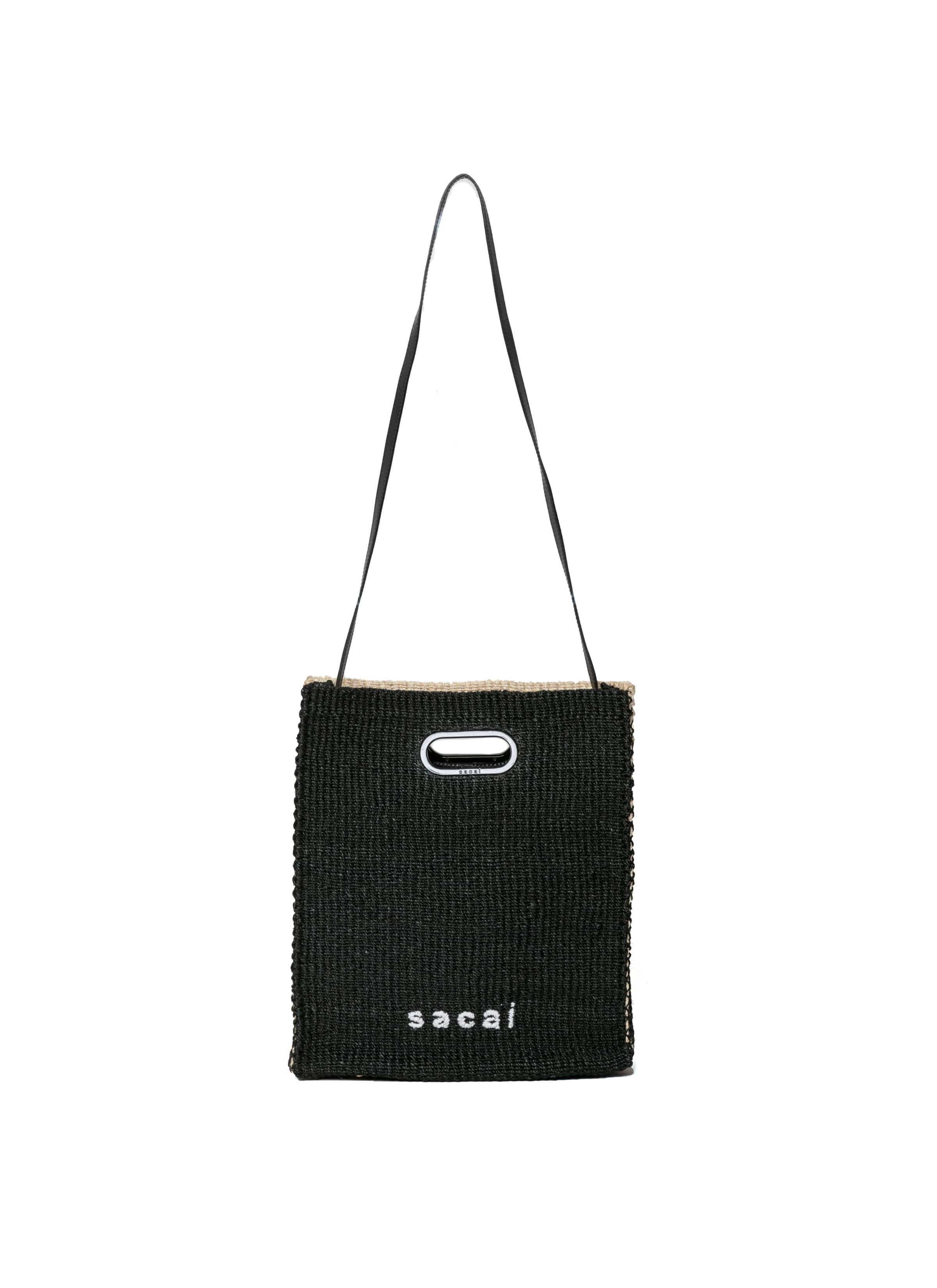 Abaka Shopper Bag Medium 詳細画像 BLACK X NATURAL 4