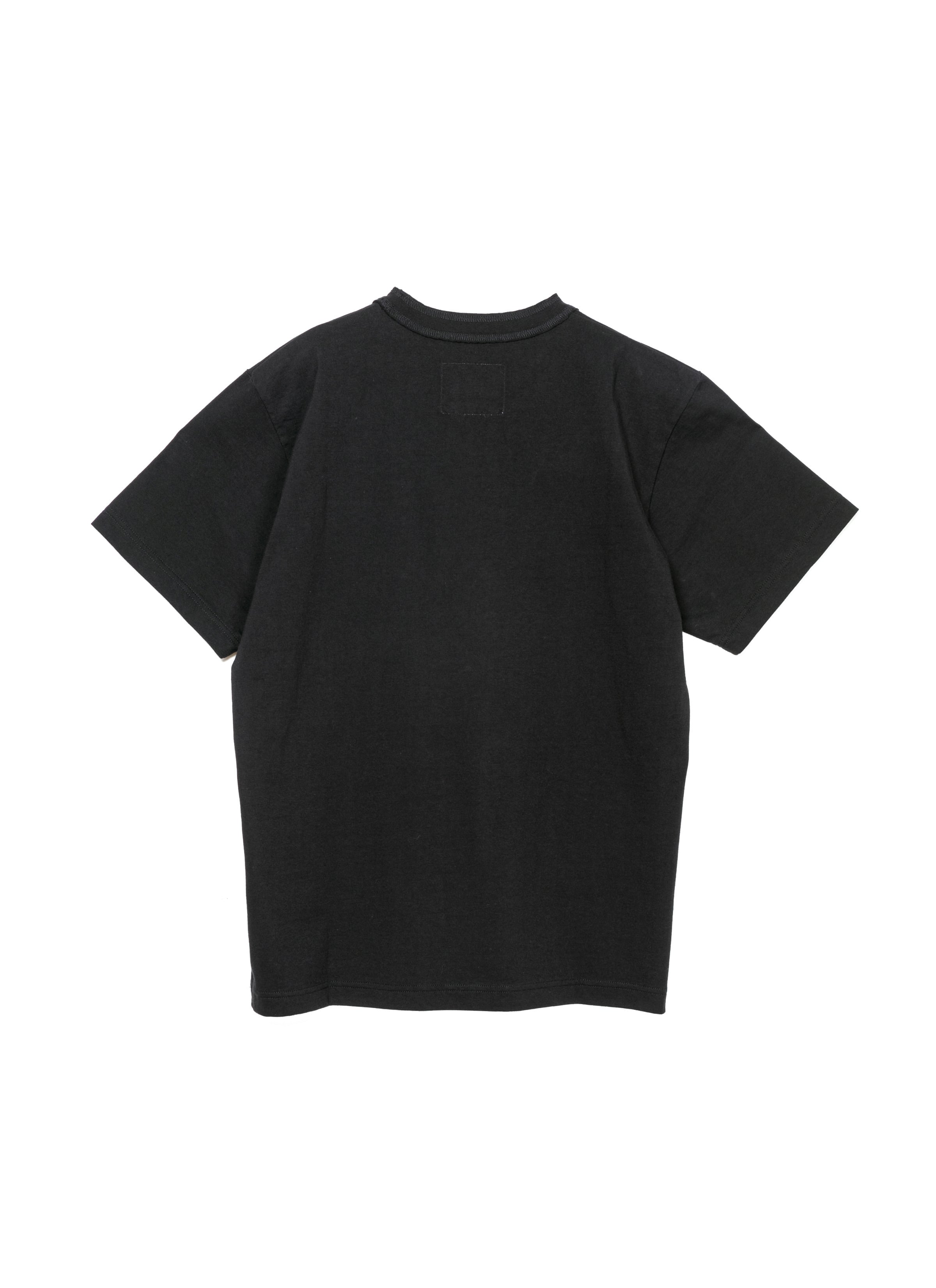Cotton T-Shirt 詳細画像 BLACK 2