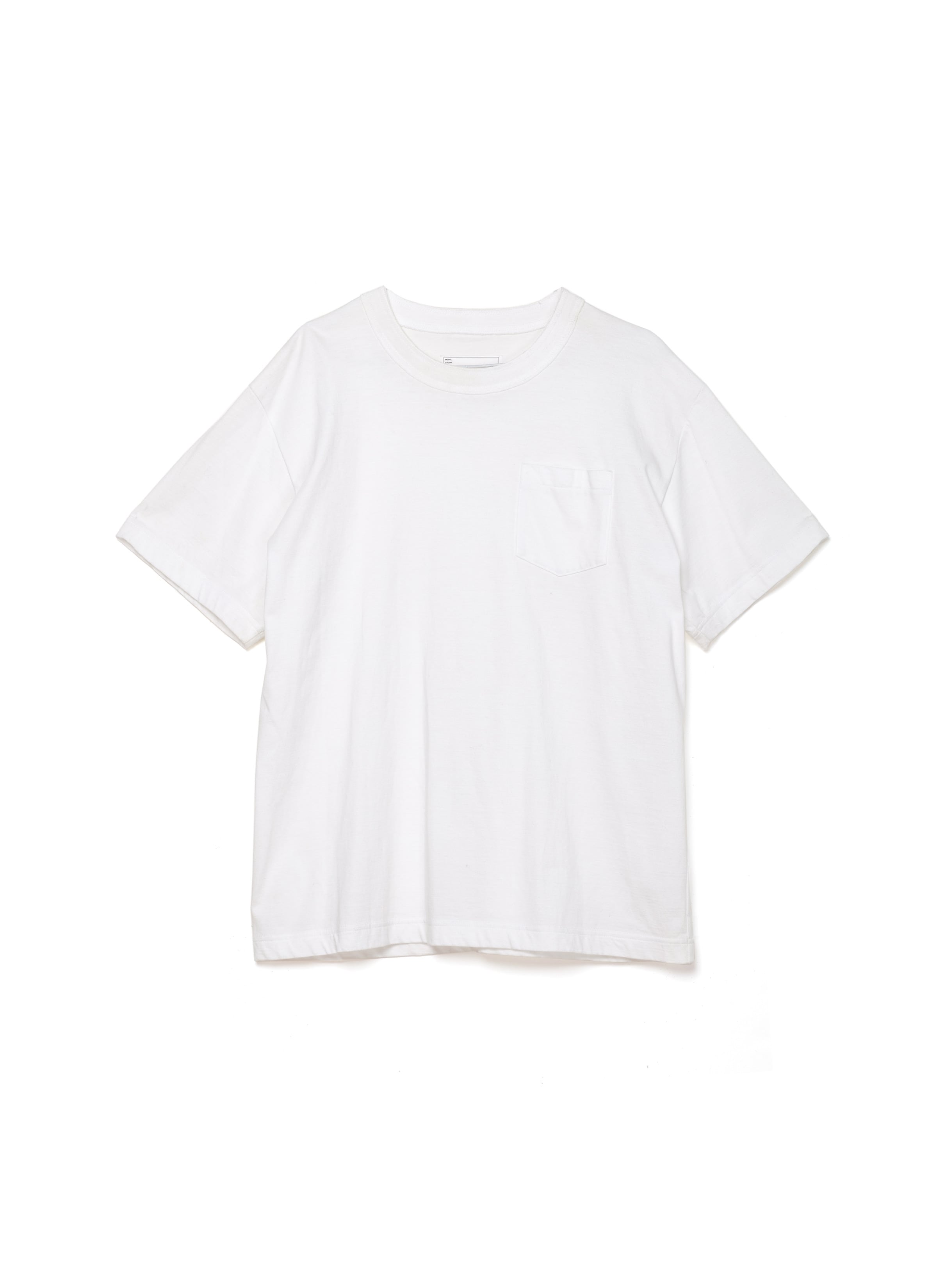Cotton T-Shirt 詳細画像 WHITE 1