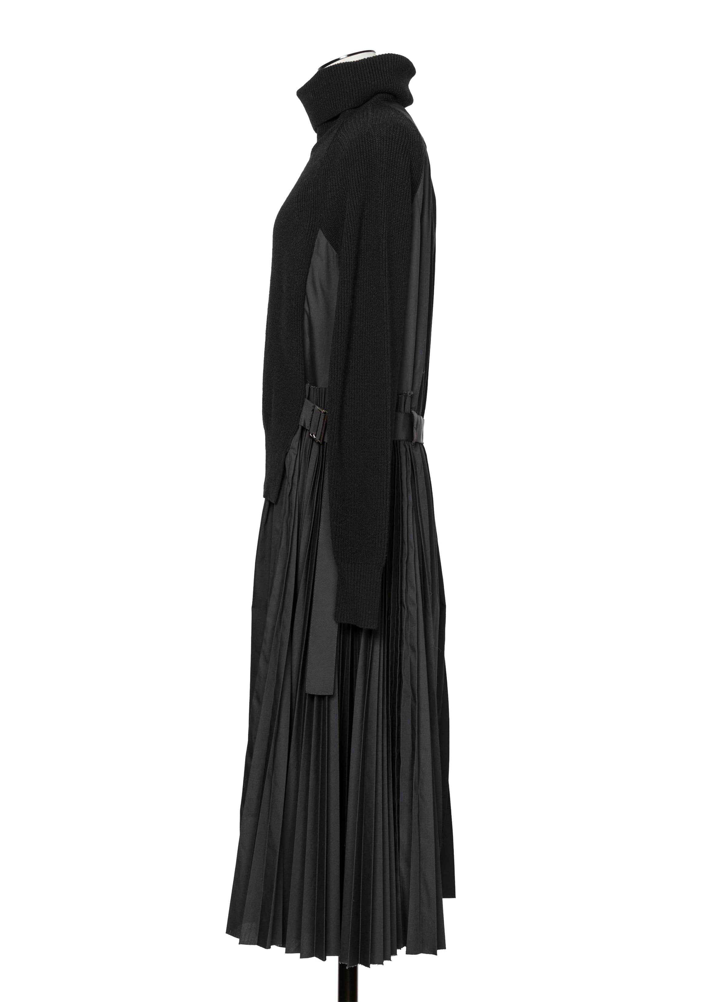 Wool Knit Dress 詳細画像 BLACK 2