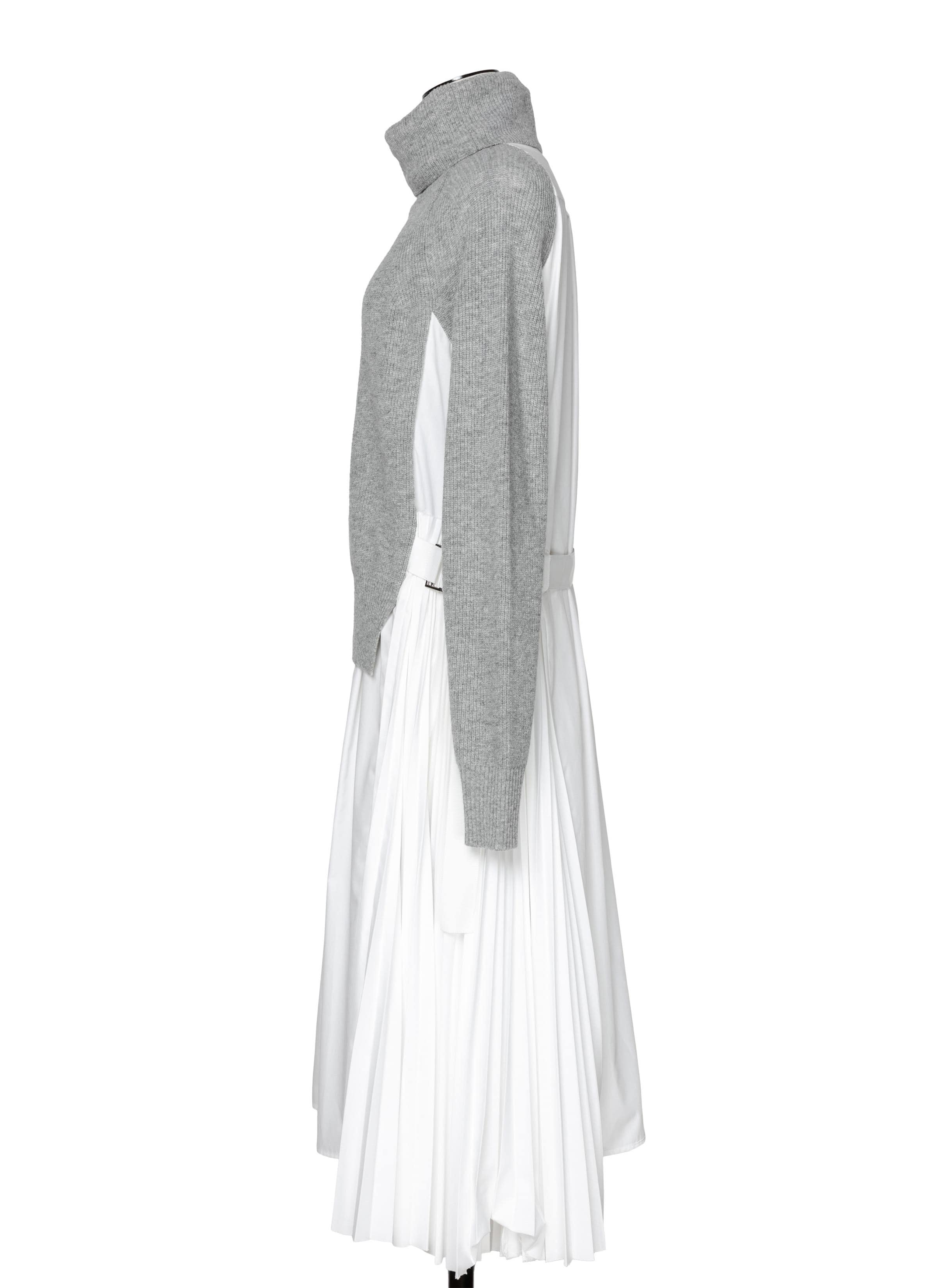 Wool Knit Dress 詳細画像 L/GRAY 2